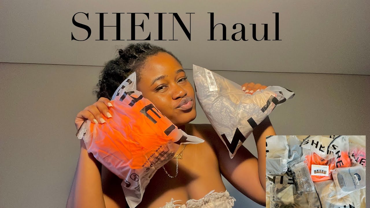 Первая примерка одежды SHEIN | Намибийская ютуберша