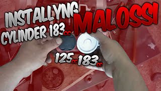 INSTALLING CYLINDER 183cc MALOSSI | YAMAHA YZF-R125