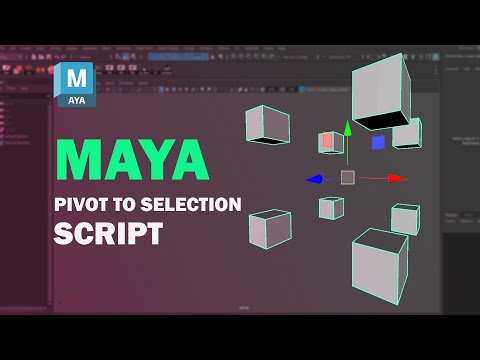 Pivot to Selection Script. Autodesk Maya