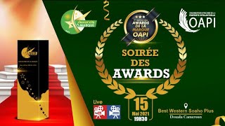 Soirée de gala de la 3ème édition des Awards de la marque OAPI, Douala 2021 - Cameroun