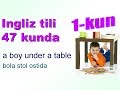 Ingliz tili 47 kun ichida. 1 кун КИРИШ.  Инглиз тилини мустакил урганиш