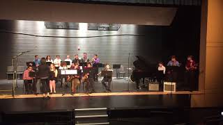MHS Jazz band, "Hot Java Jump", May 2018