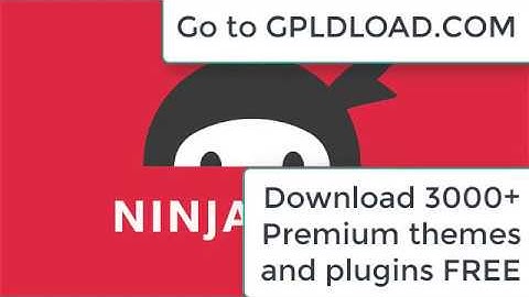 Ninja Forms - introduction - download free premium wordpress plugin