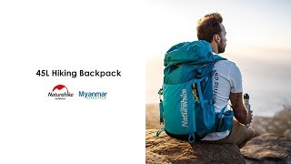 Naturehike 45L Hiking Backpack Myanmar Lifestyle