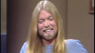 Video thumbnail of "Gregg Allman on Letterman. January 25, 1982"