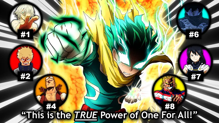 DEKU'S NEW GODLY POWER REVEALED: All 9 One For All...