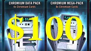 Star Wars: Galaxy Of Heroes - $100 Chromium Packs screenshot 5