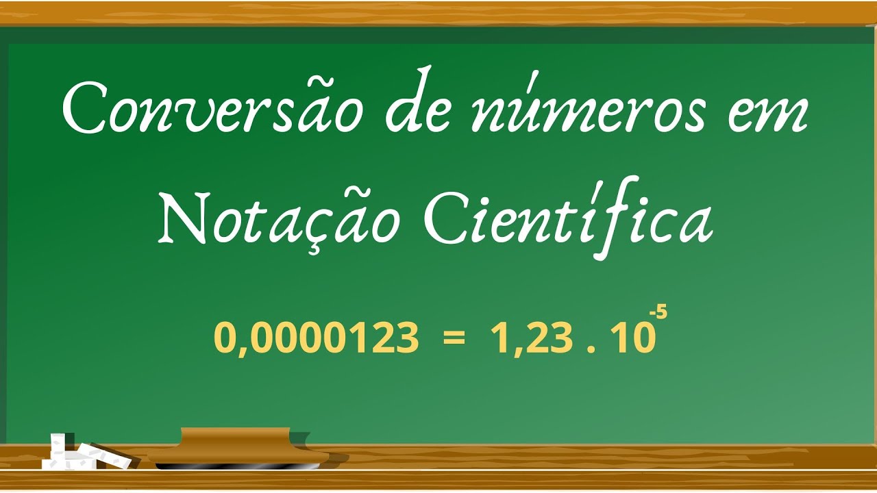 Expresse os números em notação científica. - YouTube