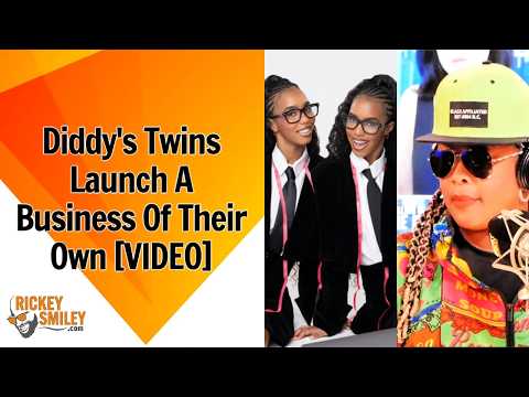 Diddy's Twins Launch A Business Of Their Own