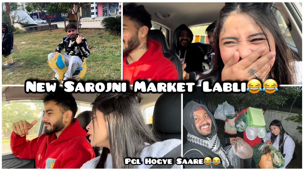 Ek Hor Sarojni Market Labli😂😍 Funny Vlog😂|| 2025 ||
