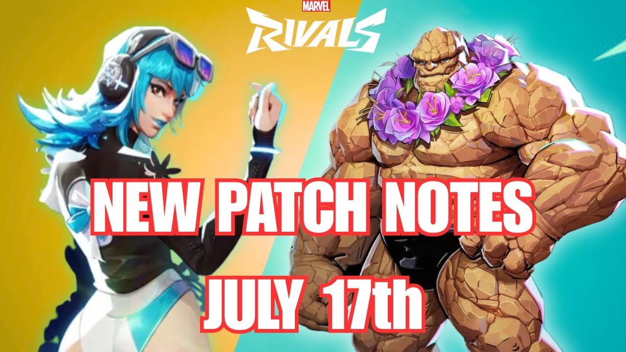 New Marvel Rivals Patch Notes! | July 17th Season 3 - YouTube