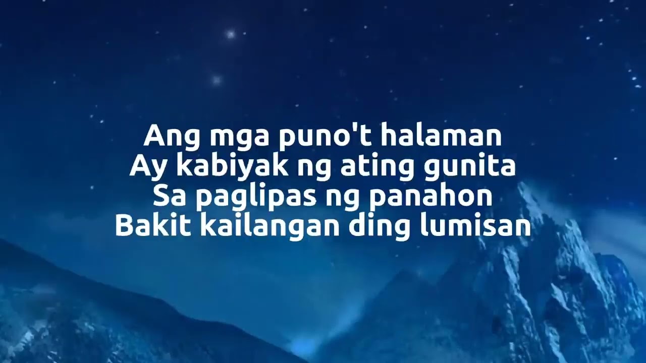 Kanlungan   Noel Cabangon Lyrics