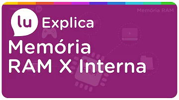 Qual a diferença de memória RAM para armazenamento?
