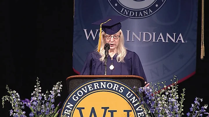 Teresa Sanford - Student Speaker at 2015 WGU India...