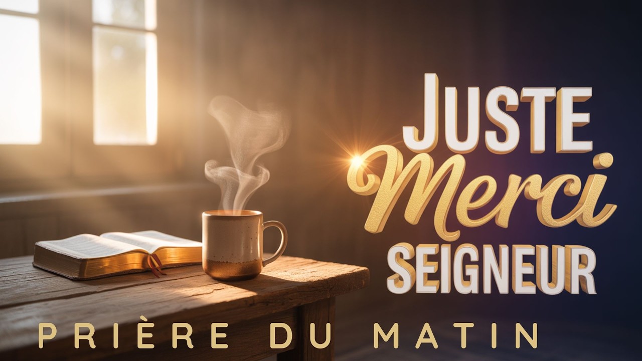 Commence ta journée autrement : Prière du matin pour un cœur léger
