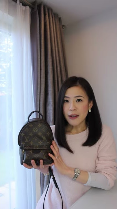Louis Vuitton Palm Springs Backpack Mini Review with Mod Shots (ENG SUB) 