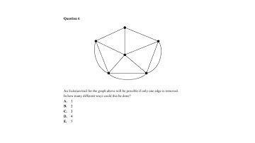 FM VCAA 2017 Exam 1 Module 2 Networks and decision mathematics - Solutions