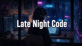 Late Night Code 🌧️ Cyberpunk Synthwave Mix for Coding at 3AM | DeployAt3AM