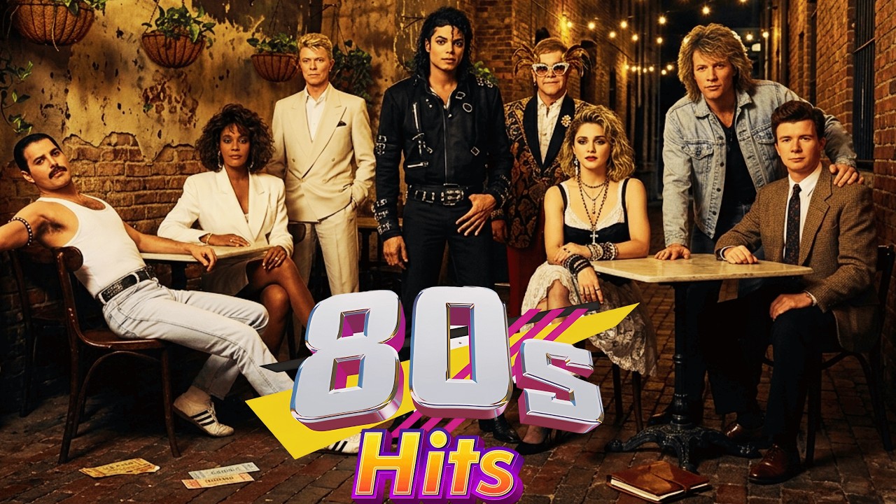 約1980年~の懐かしい音楽特集番 80s Music HITS🎸a-ha, Michael Jackson, Queen, David Bowie