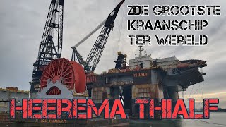 Tweede Grootste kraanschip ter wereld (Heerema Thialf)