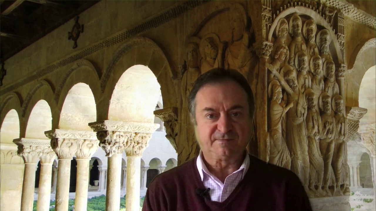 Duda de Santo Tomás, claustro del monasterio de Santo Domingo de Silos (Burgos)