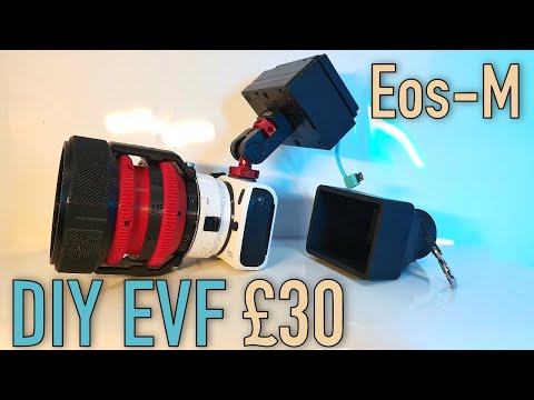 CANON EOS-M - DIY EVF - DOES IT WORK?