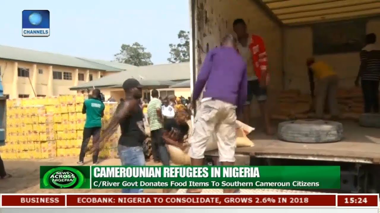 Cross River Donates Food Items To Southern Cameroon Citizens