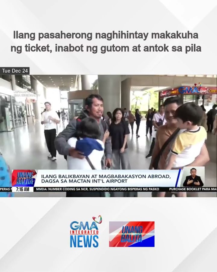 Ilang pasaherong naghihintay makakuha ng ticket, inabot ng gutom at antok sa pila | Unang Balita