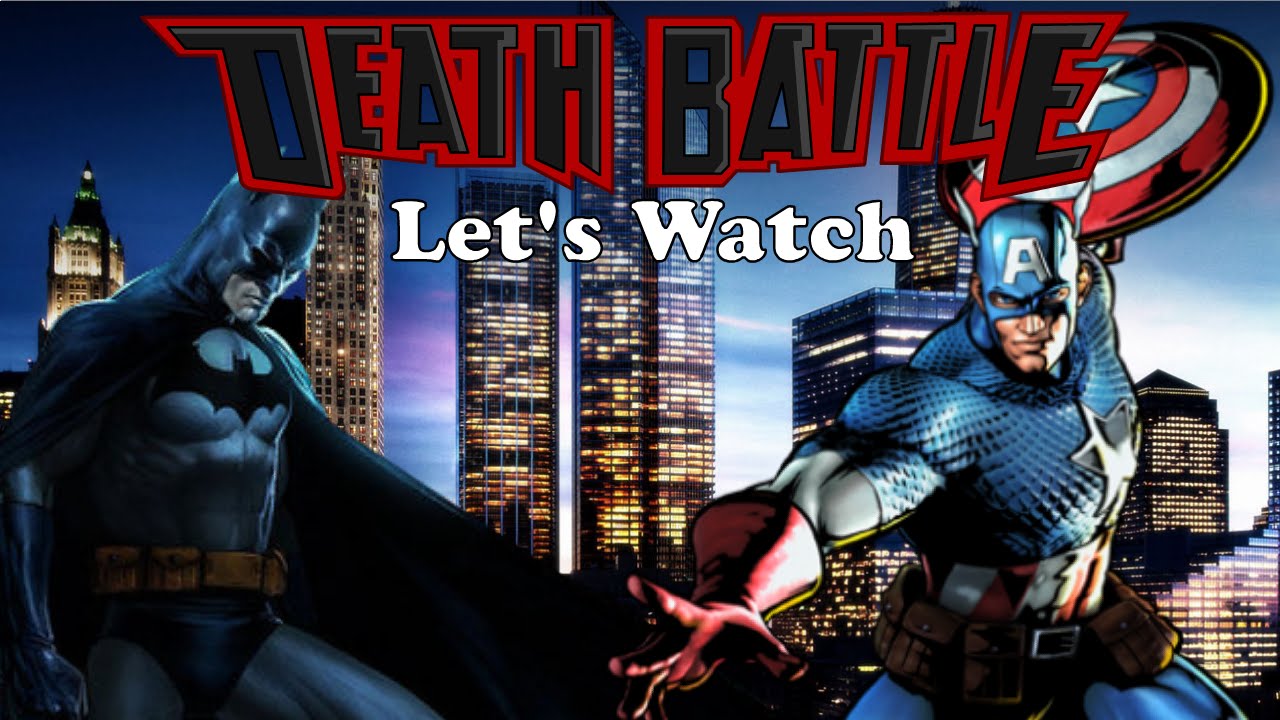 Let's Watch DEATH BATTLE: Batman vs Captain America - YouTube