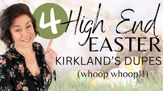 HIGH END Easter Kirkland&#39;s Dupes (Whoop Whoop)!! | Easter Kirkland&#39;s Dupes for CHEAP!!