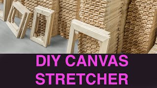 DIY Canvas Stretchers