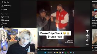 xQc reacts to Drake Fit Check