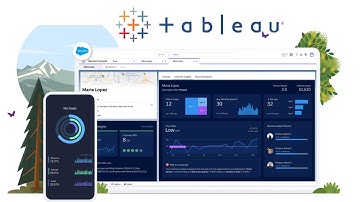 Tableau data visualization and business intelligence software