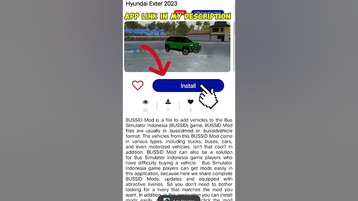 How to download hyundai exter car mod #bussimulatorindonesia