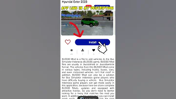 How To Download Hyundai Exter Car Mod Bussimulatorindonesia 