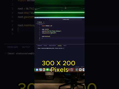 Creating GUI using