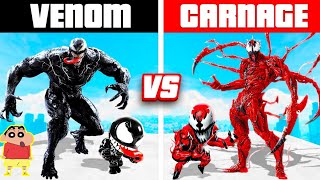 VENOM FAMILY vs. CARNAGE FAMILY (GTA 5!)