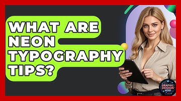 What Are Neon Typography Tips? - Graphic Design Nerd