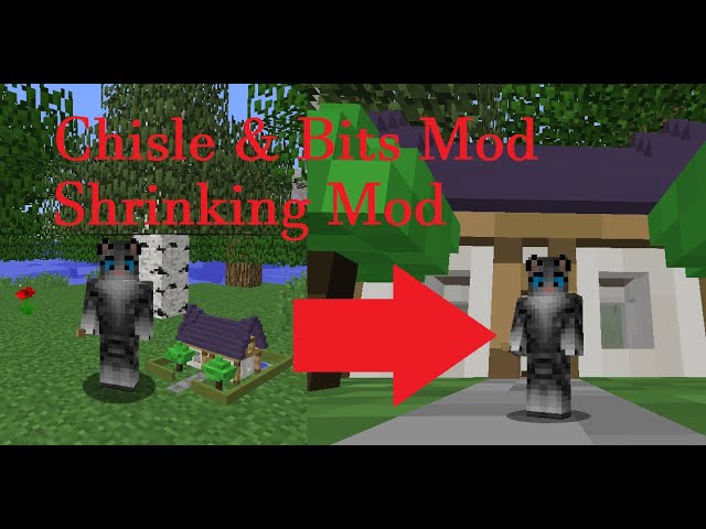 Chiseled Me Mod + Chisel & Bits (Ideas) Minecraft 