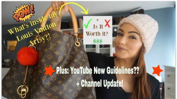 Louis Vuitton Artsy Damier Azur Handbag Review 