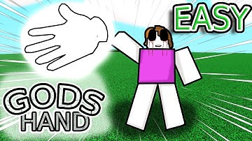 Get Gods Hand Fast! Made Easy Roblox Slap Battles