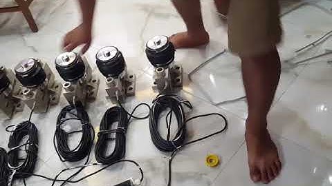 Cách đấu nối loadcell QSA và đầu hiển thị XK3118K8A phần 3