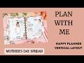 Plan With Me | Happy Planner Vertical Layout | Live Love Posh Seasonally Neutral