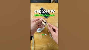 Cáp sạc nhanh 240W Bonne BC30 bọc dù dài 2m chống rối có màn hình hiển thị công suất