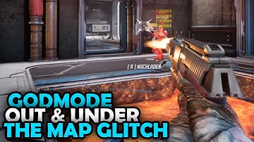 Splitgate Out of Map Glitch on Lavawell - Kill Enemies from Under the Map!