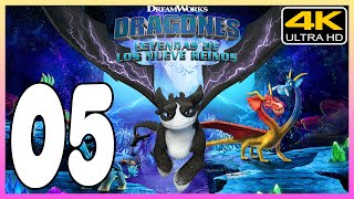 DreamWorks Dragones: Leyendas de los Nueve Reinos - Parte 5 - Reino Natura - &quot;La Bestia&quot; - 4K/60fps