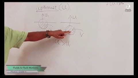 Edexcel AS Level Physics Unit 1 - Fluids and Fluid Motion by Lal sir