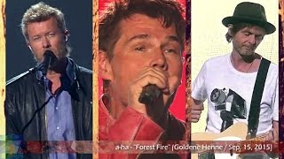 a-ha - Forest Fire [HD + lyrics subtitles][Sep. 5, &#39;15 / Goldene Henne]