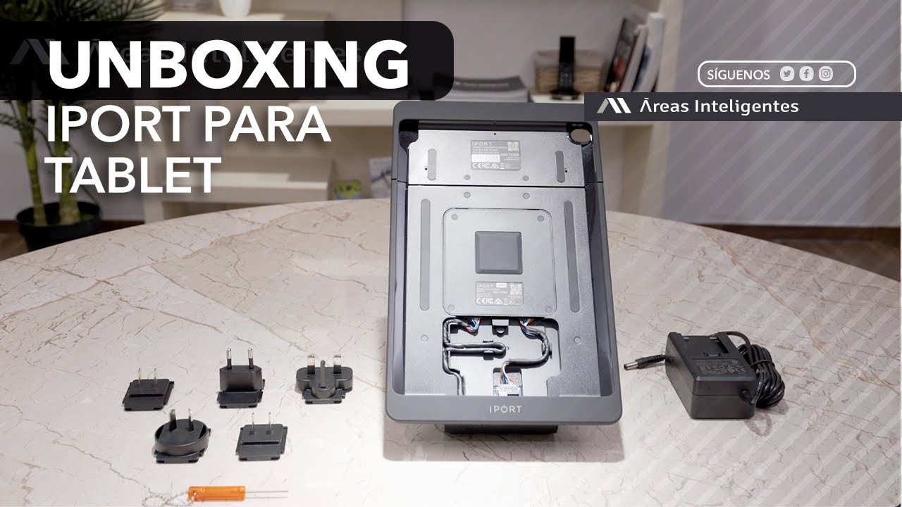 Áreas Inteligentes | #Unboxing - IPort para tablet 👆📱 - YouTube