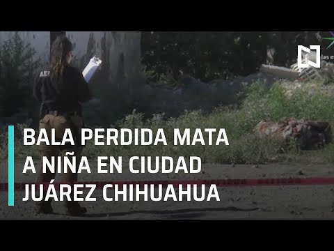 Bala perdida mata a niña en Ciudad Juárez Chihuahua - En Punto con Denise Maerker